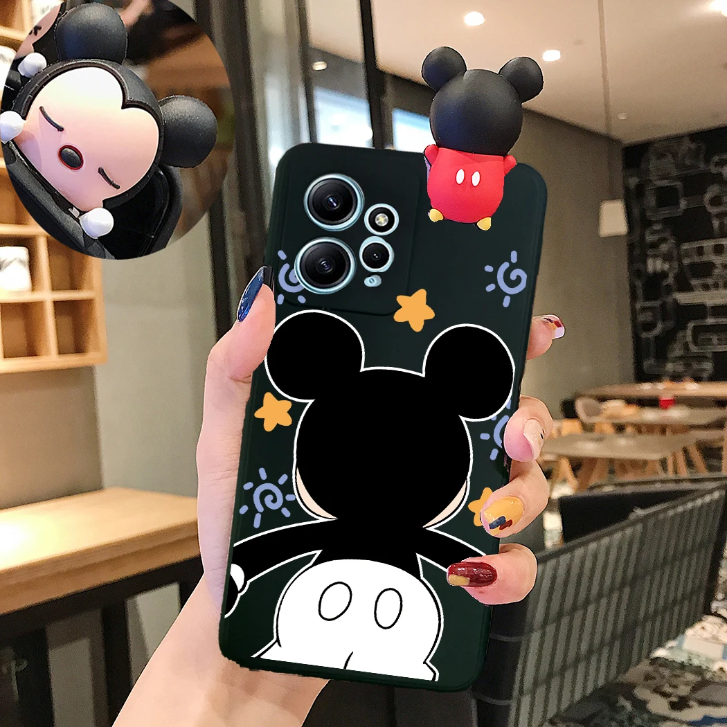 Funda de dibujos animados 3D de Mickey Minnie para OPPO A40 A80 A60 A3 A3X A16 A16S A38 A52 A58 A78 A53 A17 A15 A57 A54 A54S A79 A93 - imagen 4