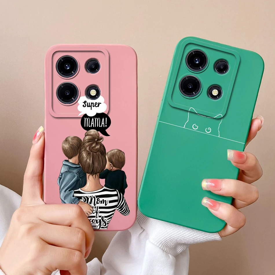 Nuevas fundas para Infinix Note 30 Pro Vip 30i Funda de protección completa de silicona líquida suave para Infinix Note30 30Vip 30Pro Capa Funda - imagen 3