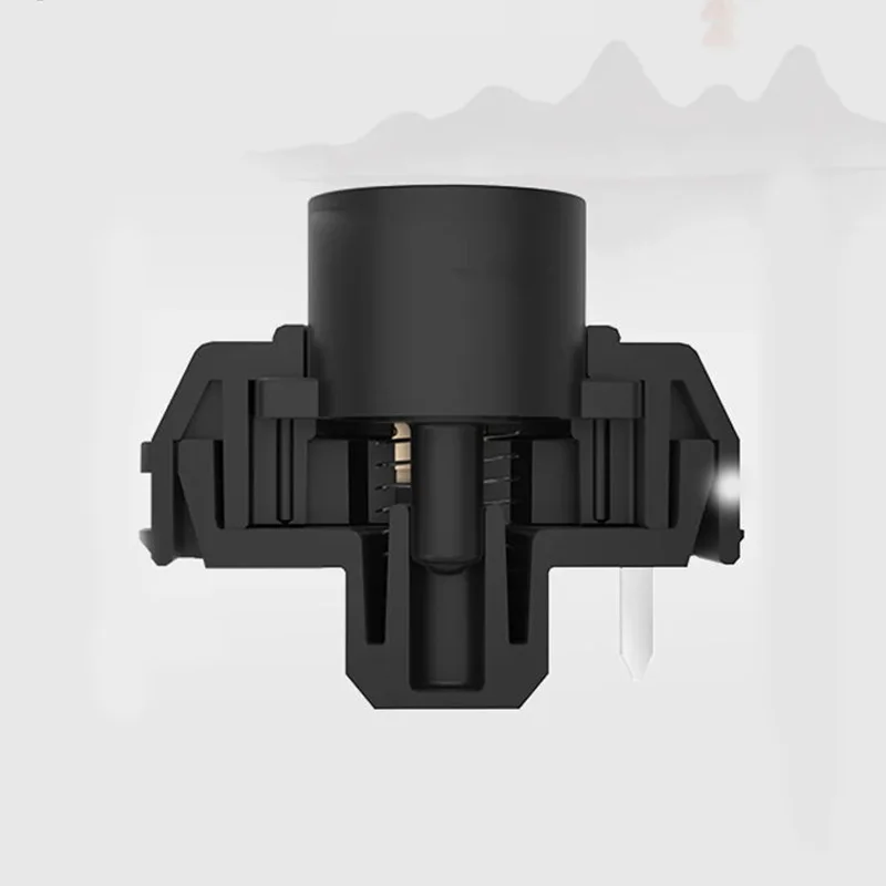 Kailh-interruptor de la serie Elenments, interruptor de perfil bajo POM RGB para teclado lineal, blanco, lluvia, nube negra, ocultar la montaña - imagen 3