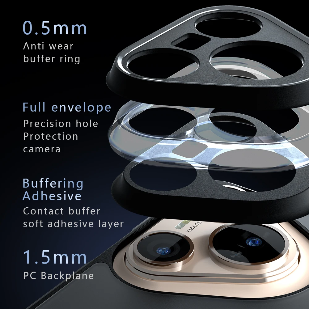 Para Huawei Pura 80 Pro P80 Pro Funda trasera de teléfono a prueba de golpes Airbag anticaída protectora antihuellas mate Funda Coque - imagen 5