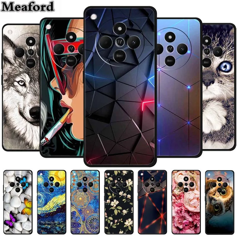Para Oppo Find X8 Pro funda animales silicona suave TPU fundas de teléfono contraportada para Oppo FindX8 5G CPH2659 Capa protectora a prueba de golpes
