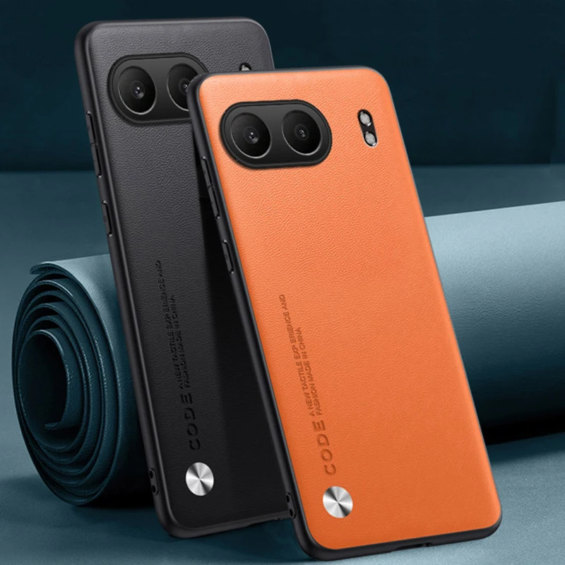 Funda de cuero PU de lujo para OnePlus Nord 4 Nord4 5G, funda trasera de silicona a prueba de golpes, funda de teléfono de protección completa para One Plus Nord 4 - imagen 3
