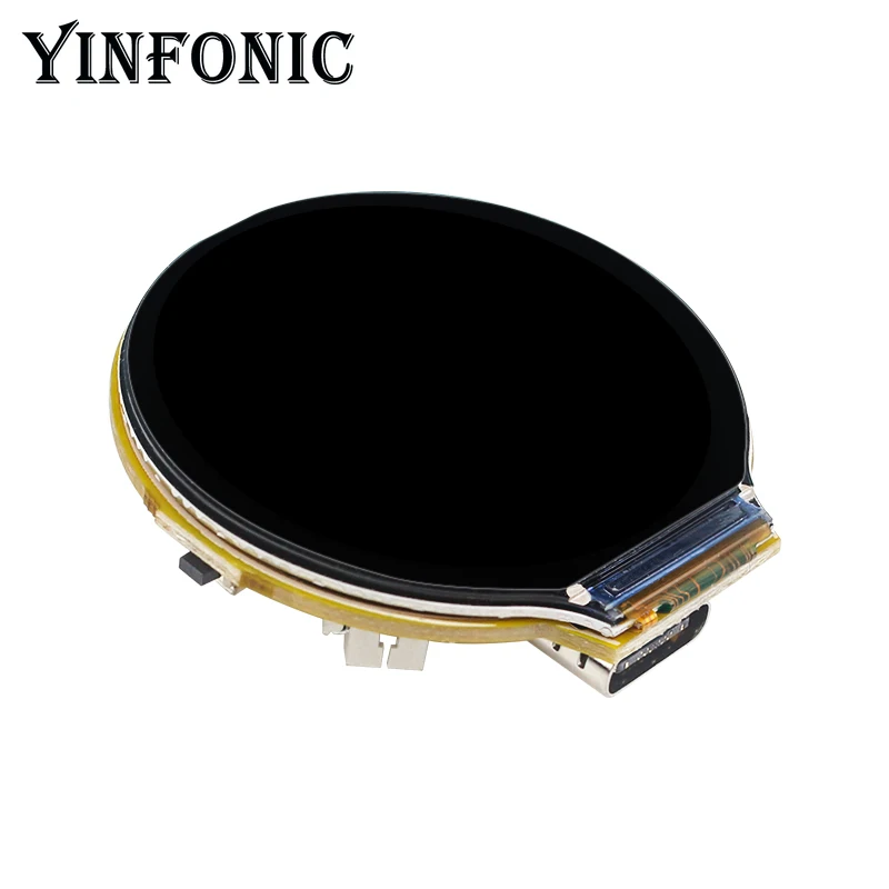 Placa de desarrollo ESP32 1,28 pulgadas 240*240 IPS módulo de pantalla LCD TFT inteligente ESP32-C3-MINI-1U GC9A01 táctil capacitiva - imagen 5