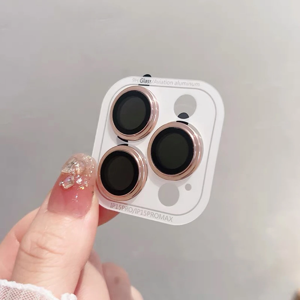 Protector de cámara de vidrio templado para IPhone 17 Pro Max 15 14 Plus 13 Mini HD, película de lente trasera para 16 Promax, 2-3 Uds. - imagen 5