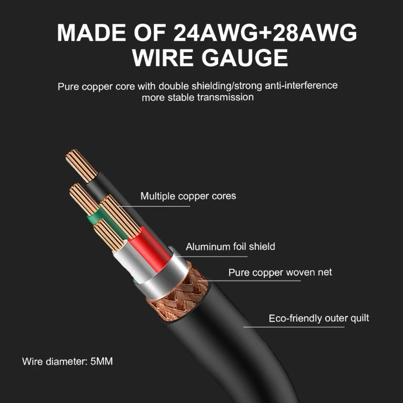 Cable adaptador USB 2,0 hembra a hembra, Cable convertidor, Cable de carga rápida, compatible con transferencia de datos de 480Mbps para PC, impresora, - imagen 5