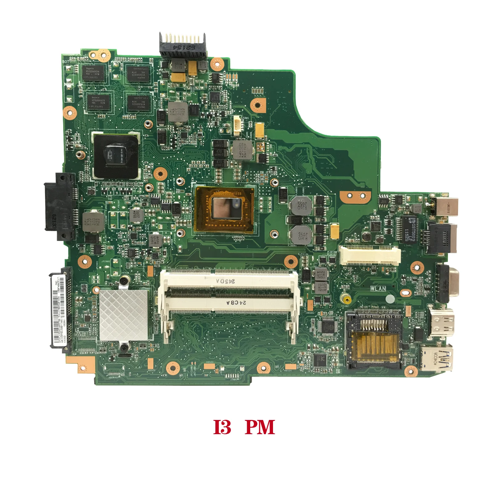 Placa base para ordenador portátil KEFU A43S para ASUS A84S K43SD A83S K43E, placa base para portátil con I3 o compatible con I3 I5 GT610M/2G - imagen 4