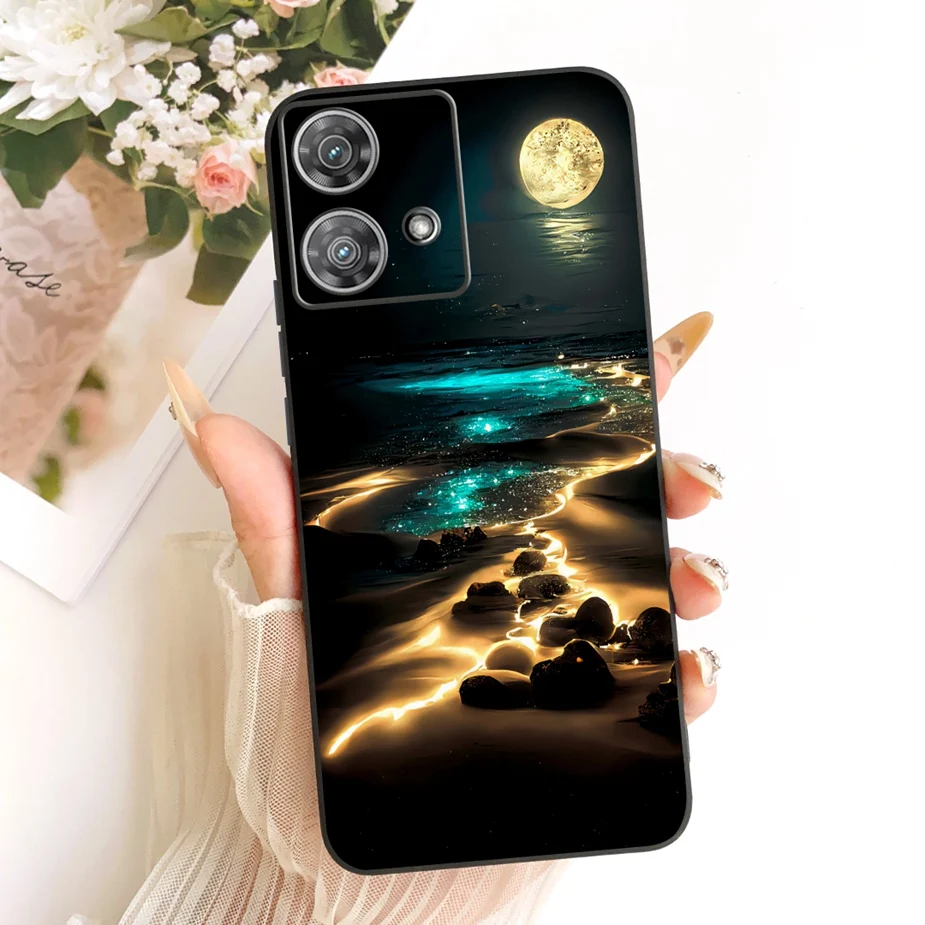 Para Motorola Edge 40 Neo funda XT2307-1 Linda funda pintada de moda Fundas de teléfono suaves de TPU para Motorola Edge 40 Edge40 Neo 5G Fundas - imagen 3