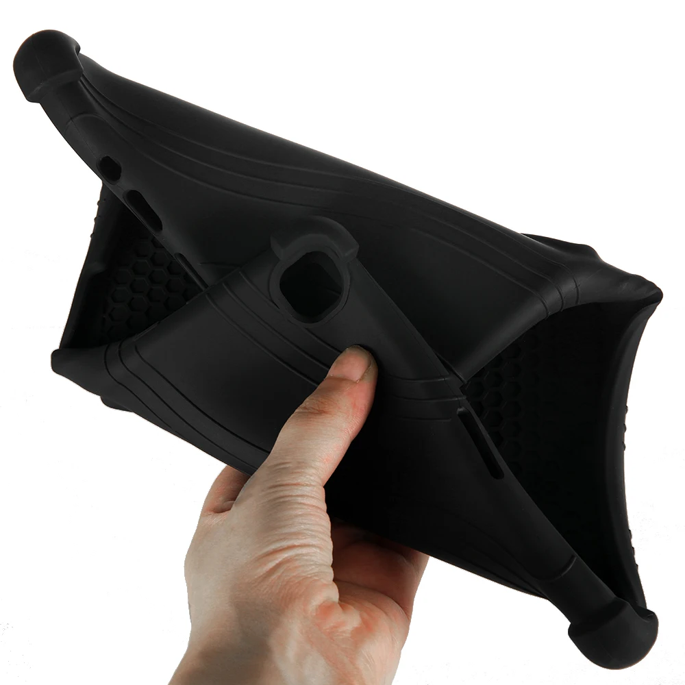 Funda con soporte para Huawei Honor Pad X9 X8 V8 V7 Pro 8 7 6 X6 V6 Pad 5 8 10,1 pulgadas para niños, Funda protectora de silicona suave - imagen 2