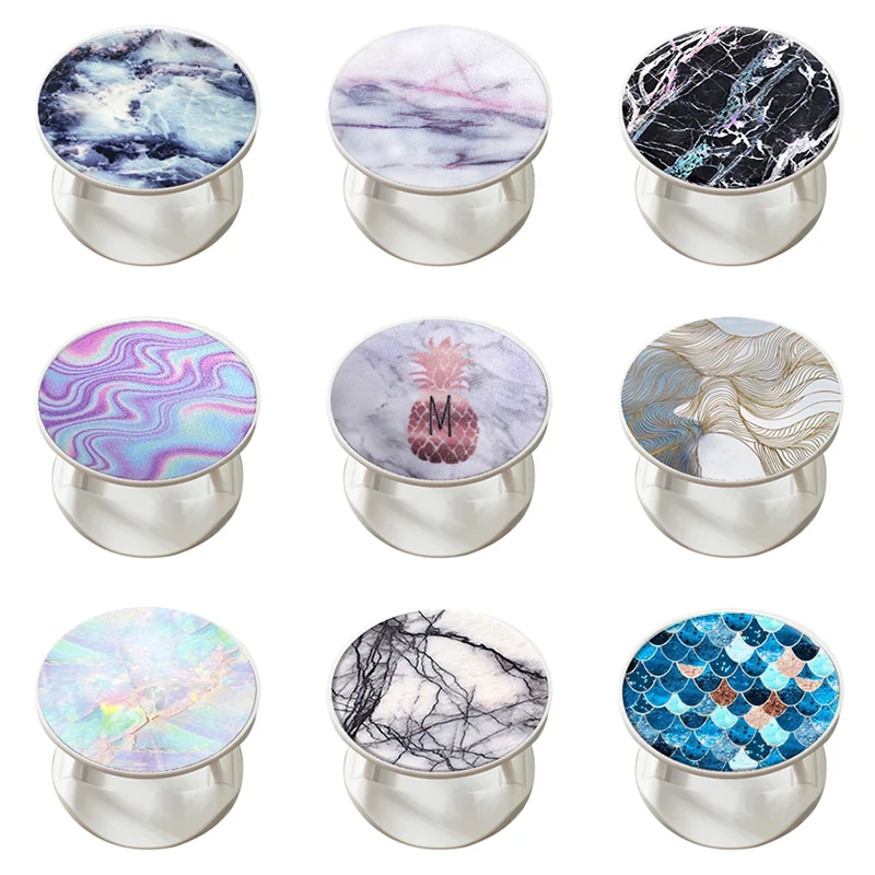 Soporte de teléfono de lujo soporte redondo giratorio anticaída anillo de dedo perezoso soporte de teléfono móvil para IPhone 11 13 y Samsung Xiaomi - imagen 2