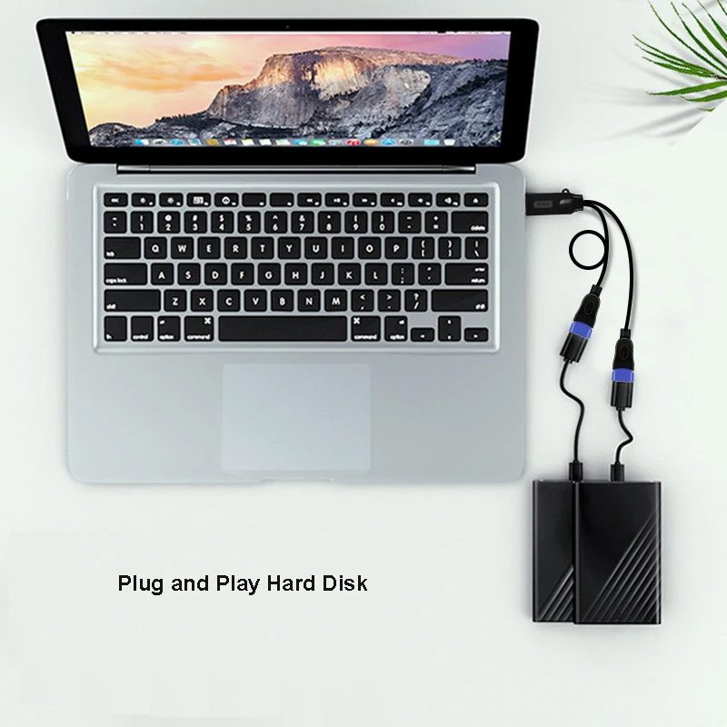 Divisor de Cable USB para cargador de teléfono, adaptador de corriente, 2 puertos macho a hembra, expansor múltiple, extensión OTG, enchufe de acoplamiento de carga - imagen 3