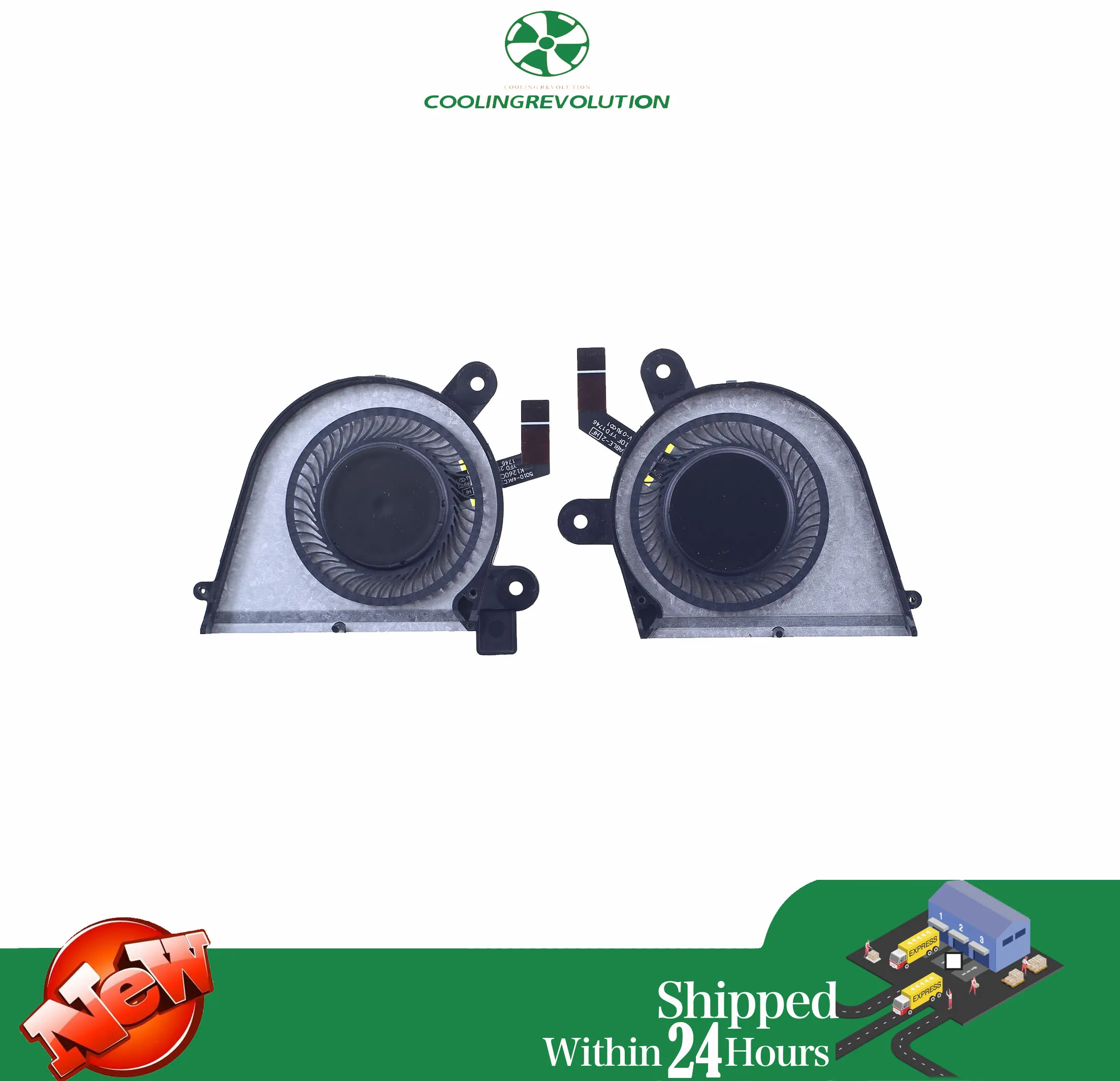 Ventilador de refrigeración GPU de CPU para ordenador portátil para Lenovo Yoga 730-13IWL Yoga 730-13IKB 5H40T02803 5H40Q95820