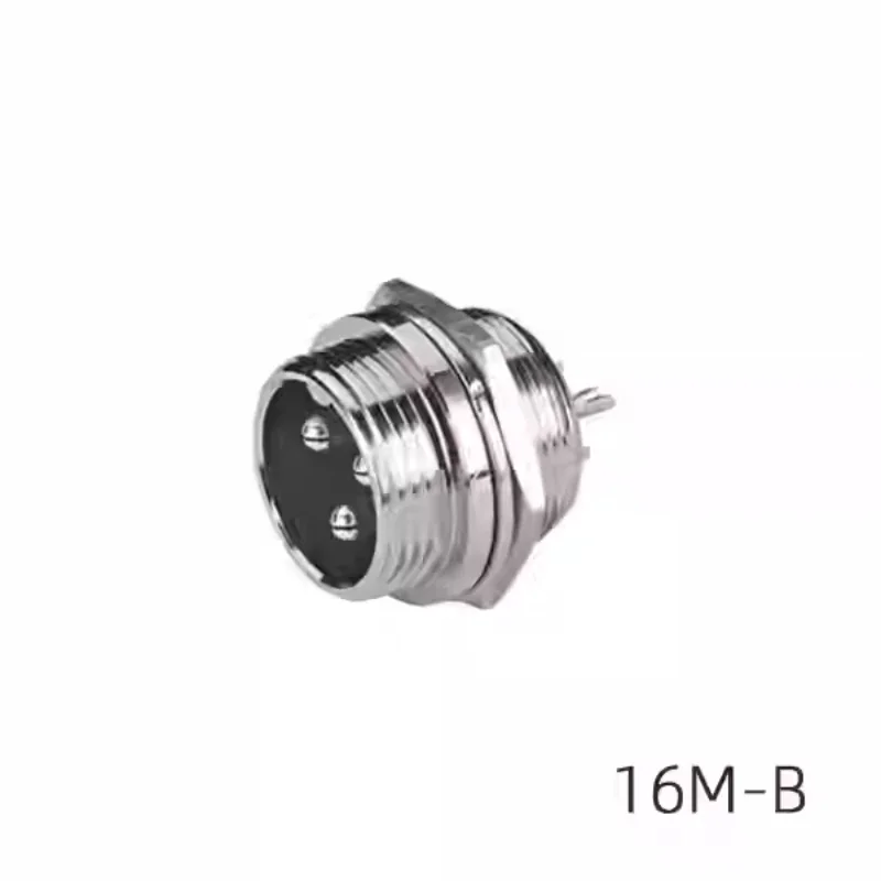 Enchufe de Panel GX16 de alta resistencia, enchufes de aviación de 16M, 2, 3, 4, 5, 6, 7, 8, conector de soldadura macho hembra de 9 pines, certificado CE UL - imagen 5