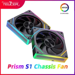 Ventilador TEUCER Prism S1 120mm ARGB PWM 800-1800RPM