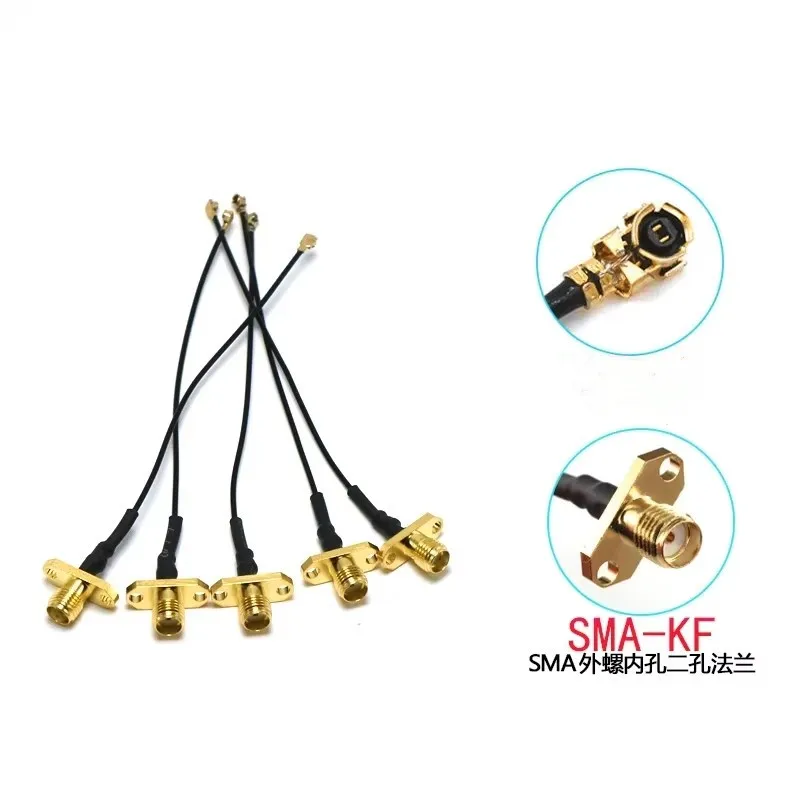 Antena WiFi Pigtail de 5 piezas, Cable SMA hembra para montaje en Panel a Ufl./IPX RF1.13, Cable para Dron FPV RC modelo multicóptero - imagen 3