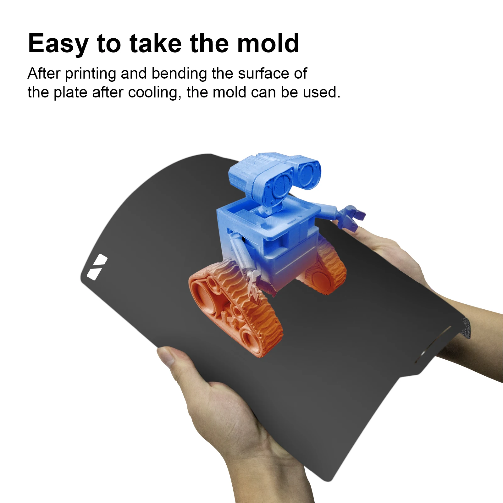 Placa de construcción Bambulab 257 PEI liso con textura PEI para Bambu lab A1 Bambulabs P2S P1s X1c placa resorte hoja de acero pieza de impresora 3D - imagen 5