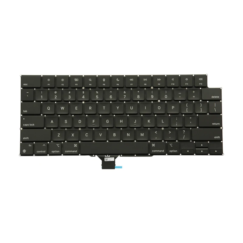 Para MacBook Pro M1 Pro/Max 16 "2021 teclado de ordenador portátil A2485 teclas teclas teclado con tornillos reemplazo nueva Topcase - imagen 2