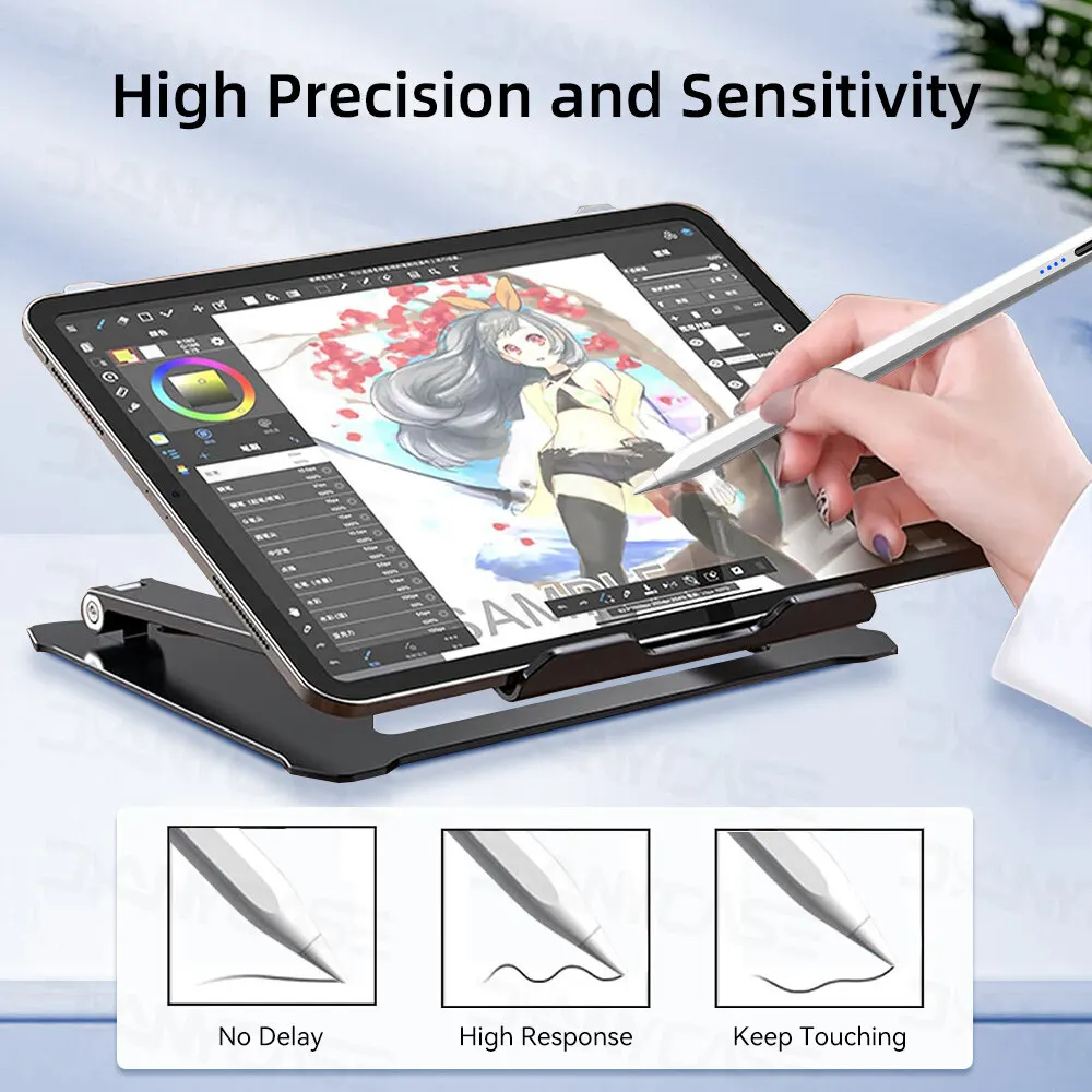 Para iPad lápiz lápiz óptico Universal para 2024 iPad Air M2 Pro 11/13 M4 para móvil Android Xiaomi SamsungTablet Accesorios - imagen 5