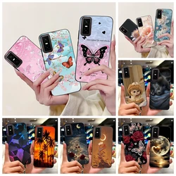 Funda de silicona Infinix GT 30 Pro – Mariposa y Luna Negra