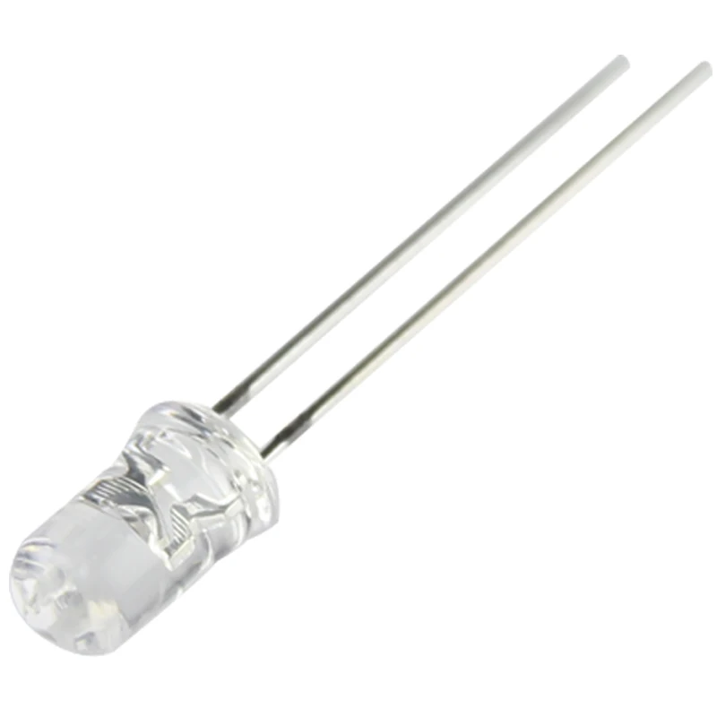 Luz roja de cabeza redonda de 5mm, ratón LED superbrillante, señal de indicación de tráfico, luz LED F5, longitud de onda de grano 620-625NM - imagen 4