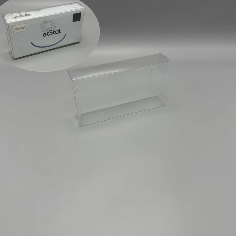 Caja transparente transparente para PS1 para Pocketstation Crystal PET Box Caja de presentación de almacenamiento de plástico