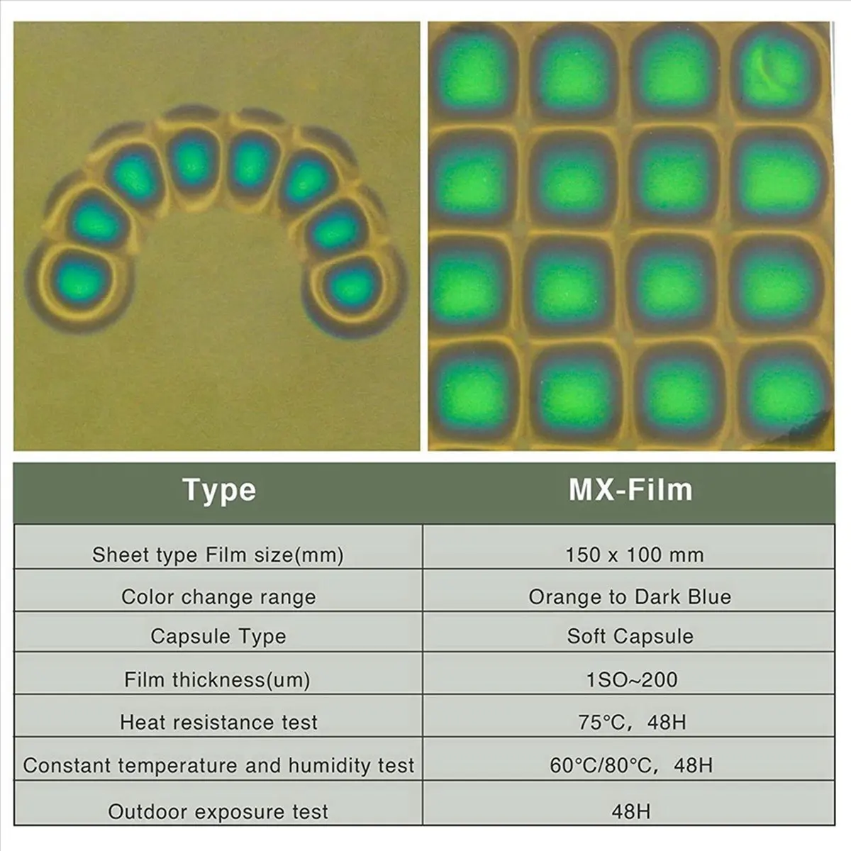 Película de visualización magnética AM-5X, película de visualización de campo magnético verde de 6x4 pulgadas, pantalla de flujo magnético, detector de campo magnético - imagen 4