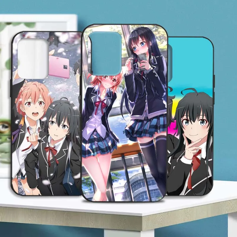 Yukino Yukinoshita para Motorola Edge S30 30 G E20 E22s E30 E32 E32s E40 E7 Plus Power Stylus Fusion Pro G 5G funda de teléfono