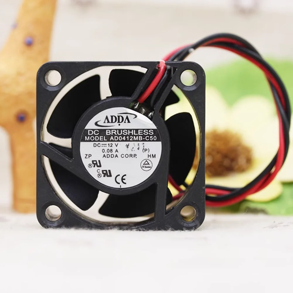 Ventilador de refrigeración para Adda AD0412MB-C50, Enfriador de 40x40x20MM, DC12V, 0.08A, 4cm - imagen 2
