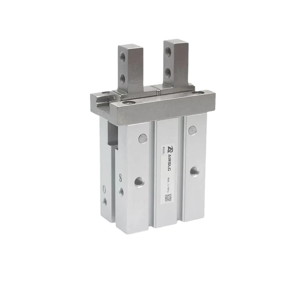 MHZ2 10D 16D 20D 25D 32D 40D MHZ2 10S MHZ2 10C pinza de aire paralela cilindro neumático tipo SMC pinza de doble o de una sola acción - imagen 4