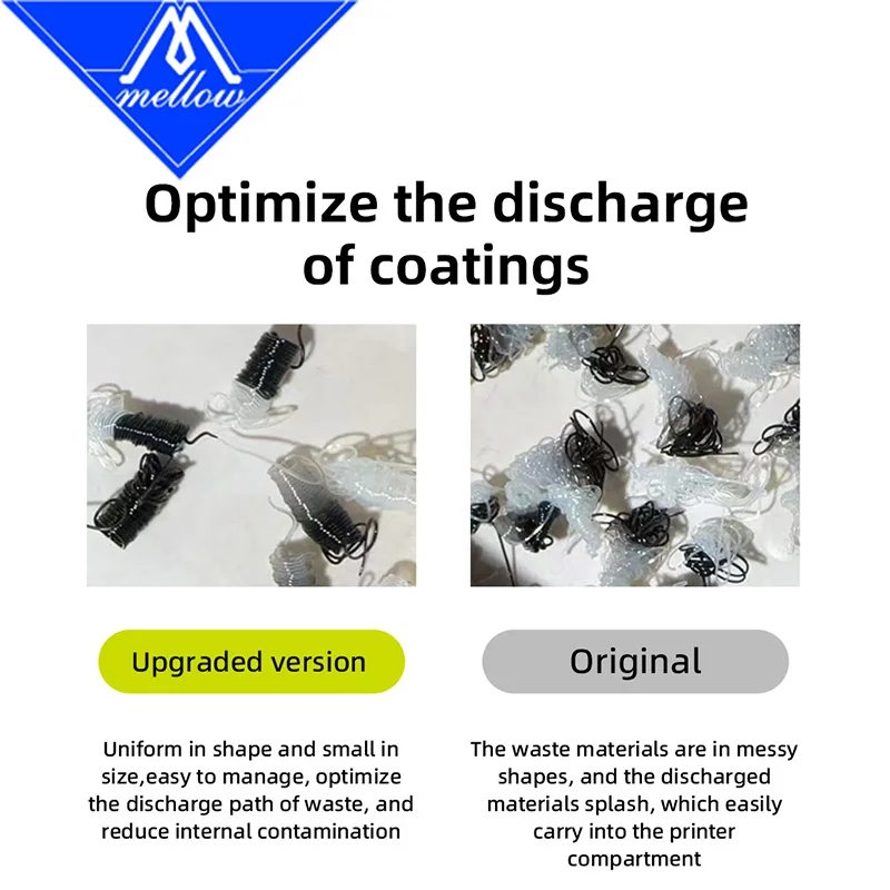 Mellow EvoBambu CNC Kit de actualización de limpiaparabrisas de Metal para Bambu Lab X1/P1 Series DIY piezas de accesorios de impresora 3D - imagen 4