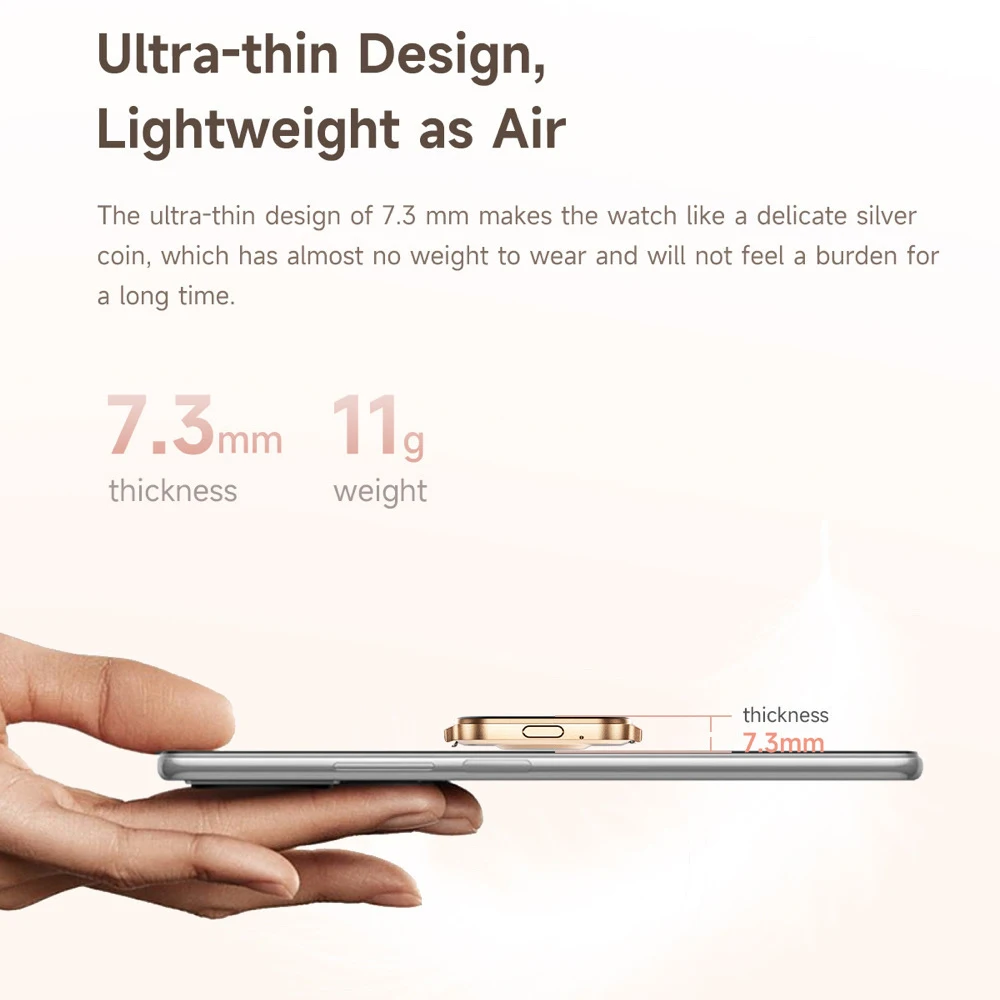 Moda mujer Smartwatch BT llamada impermeable señora pulsera ritmo cardíaco deporte Fitness clima reloj inteligente ultrafino cuerpo totalmente metálico - imagen 3