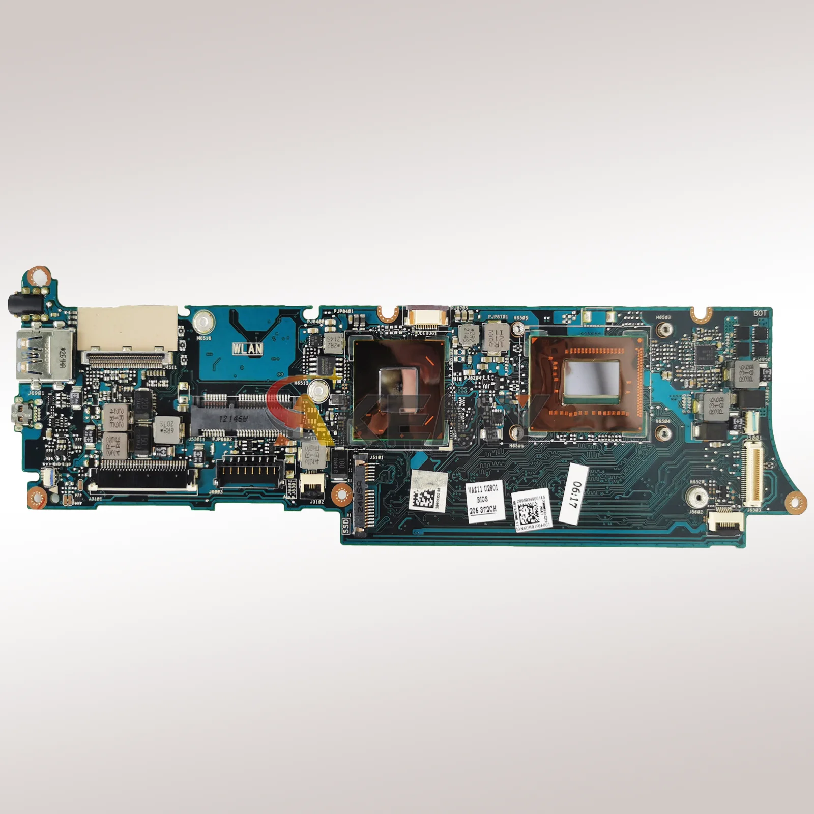 Placa base para ordenador portátil UX21A para ASUS ZenBook UX21A UX21A placa base para portátil con CPU 100% pruebas OK envío rápido de alta calidad - imagen 3