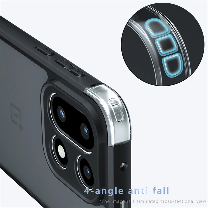 Para Oneplus 15 Funda Oneplus 15 Funda suave TPU marco PC mate duradero parachoques protector trasero fundas de teléfono en Oneplus 15 Funda - imagen 4