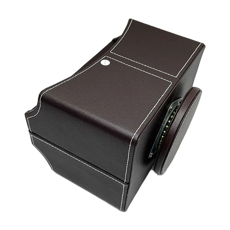 Caddy remoto para mesa, organizador de escritorio giratorio de 360 grados, caja de almacenamiento para bolígrafo, lápiz, brocha de maquillaje, accesorios de oficina - imagen 3