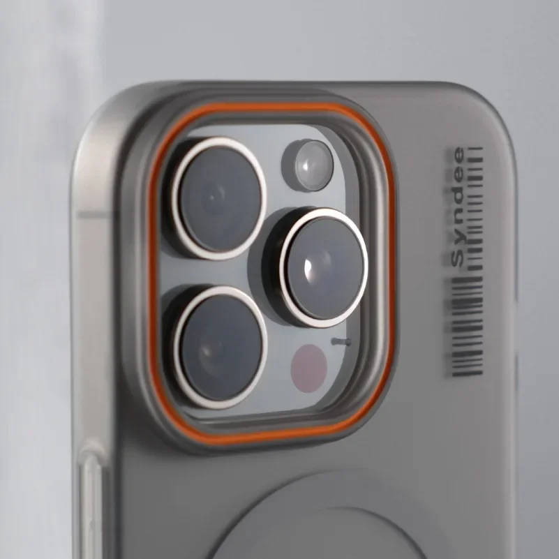 Funda con cargador inalámbrico magnético mate Ins Lable para iPhone 16 PRO 15 14 13 12 11 Pro Max para cubierta translúcida de PC dura Magsafe - imagen 4