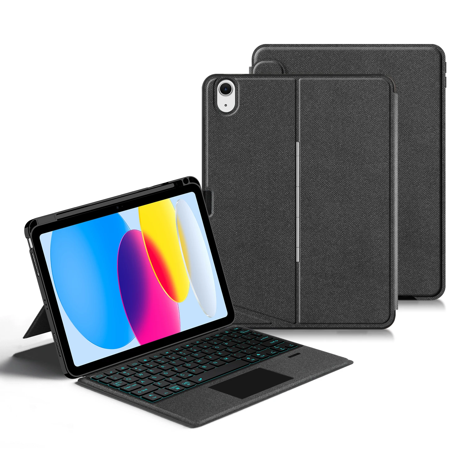 Funda con teclado mágico para iPad A16, 11 pulgadas, 2025, iPad 11. °, funda con soporte para nuevo iPad 11. a 10 a generación, A3354 A3355 A3356 - imagen 3