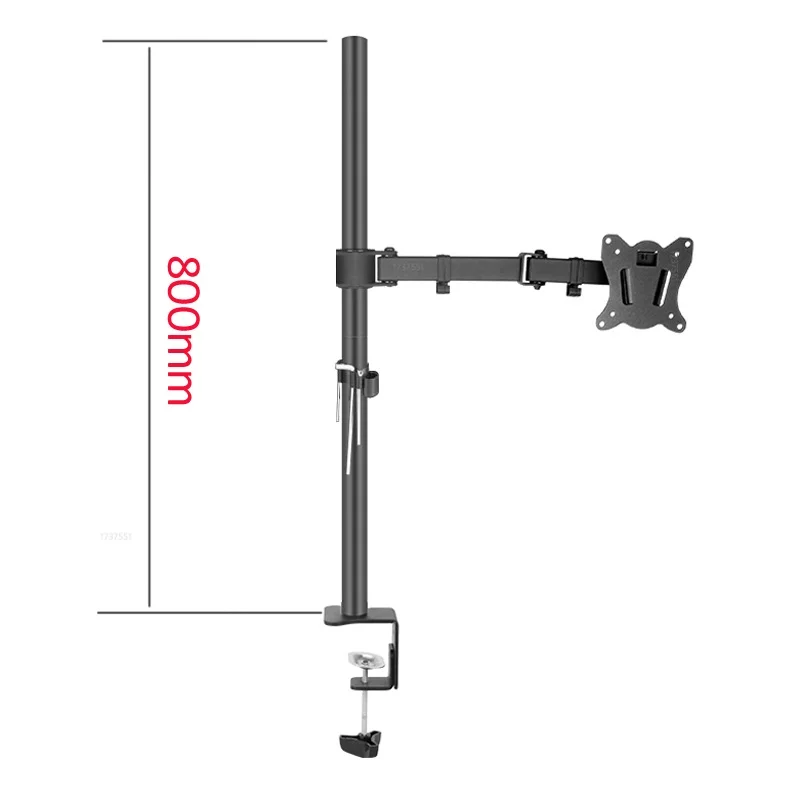 Brazo de Soporte Monitor 27 Pulgadas Acero Giratorio 360 Grados