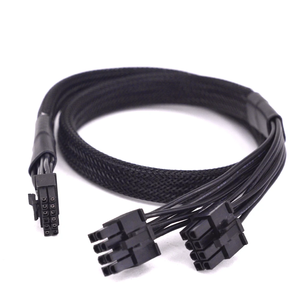 Cable de fuente de alimentación para NVIDIA RTX3070 3080, Mini12pin a Dual 8pin Corsair Modular PCIE GPU, Cable de tarjeta gráfica - imagen 4