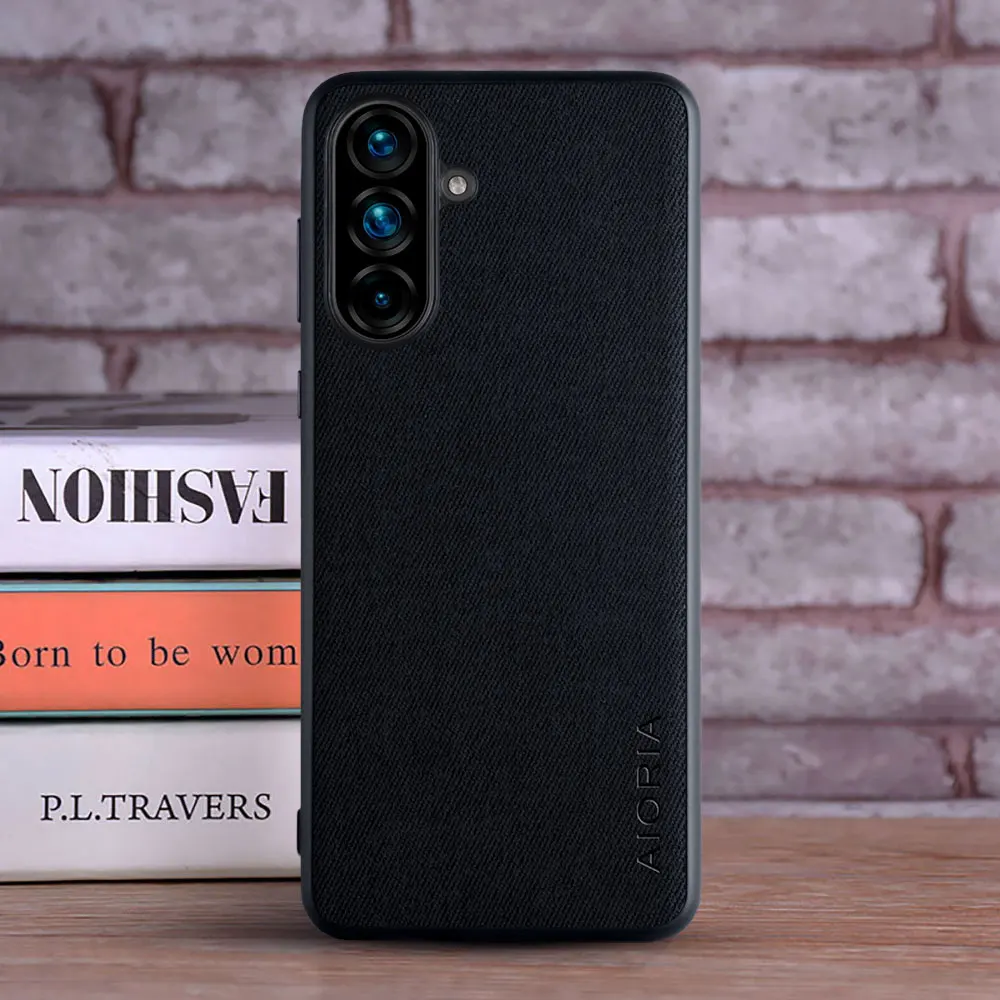 Case for Samsung Galaxy A07 Leather Master Hard Textile Fashion Cover for samsung Galaxy A17 A07 A56 A36 A26 A16 A06 4G 5G Case - imagen 3