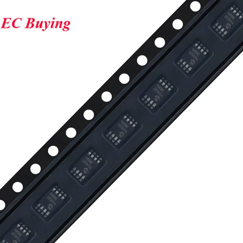 5 uds/1 ud. MCP9808T-E/MS MCP9808 MCP9808T 9808E MSOP-8 ±0,5 °   Chip IC del sensor de temperatura digital - imagen 5