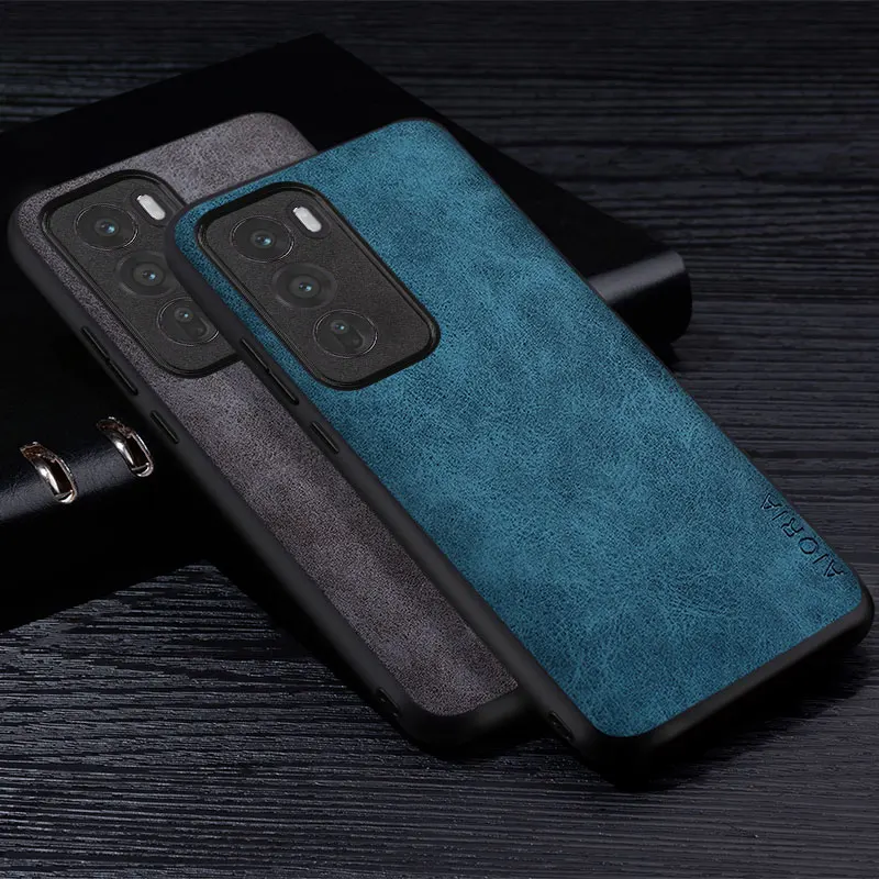 Funda de teléfono de cuero PU Premium para Oppo Reno12 Pro 5G, resistente a los arañazos, Color sólido, funda para Oppo Reno12 F 5G