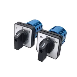 Interruptor Giratorio LW28-20 500V 20A 3-4 Posiciones