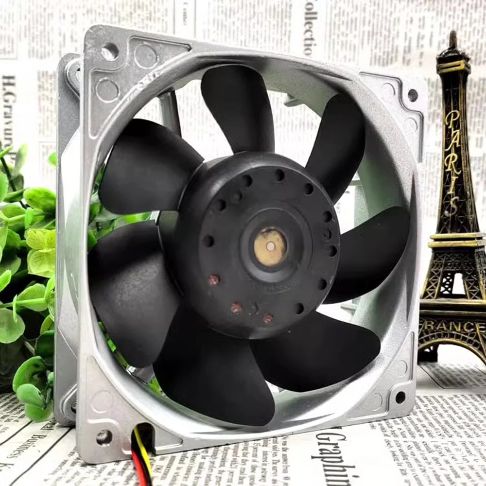 Nuevo 9GL1224G101 12038 120mm 24V 0.5A 12cm ventilador de refrigeración temperatura gale 120*120*38mm - imagen 2