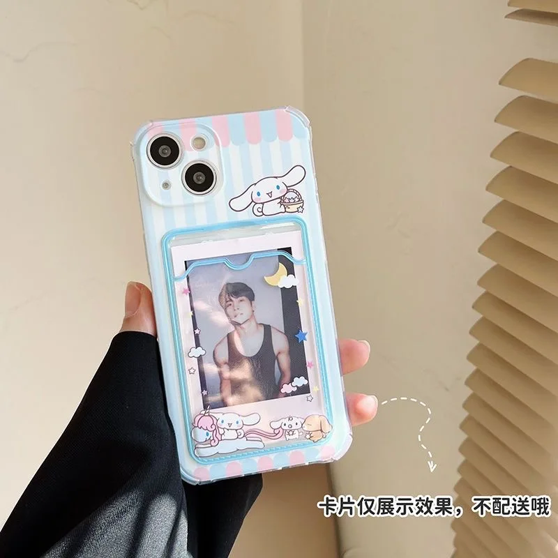 Funda con correa para muñeca con tarjeta fotográfica de Hello Kitty para Xiaomi Redmi 13C 12C 10C 9C 9A A2 A1 Note 13 14 Pro Plus 12 11 10 Pro 12S 11S 9S - imagen 4