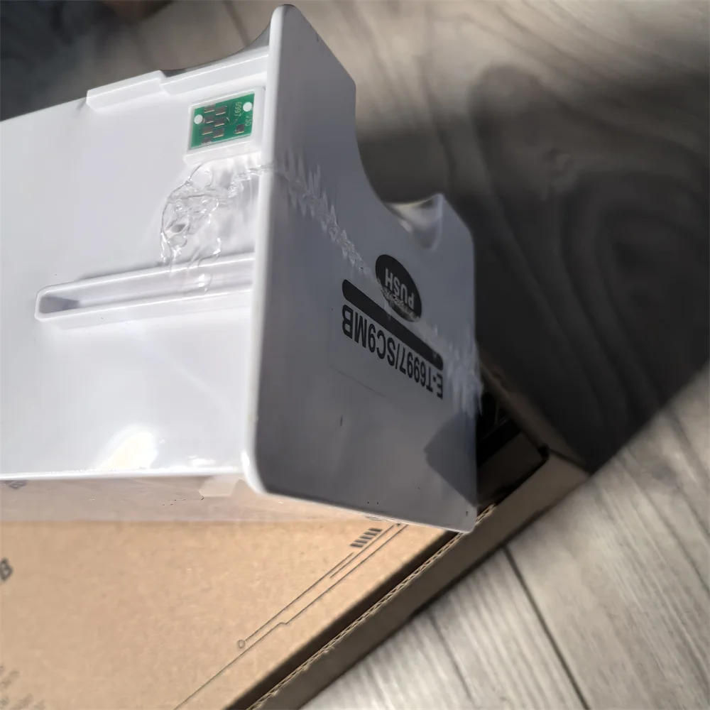 Caja del tanque de mantenimiento del tanque de tinta residual con Chip para EPSON Pro P6000 P6080 P7000 P7080 P8000 P8080 P9000 T699700 T6997 C13T699700