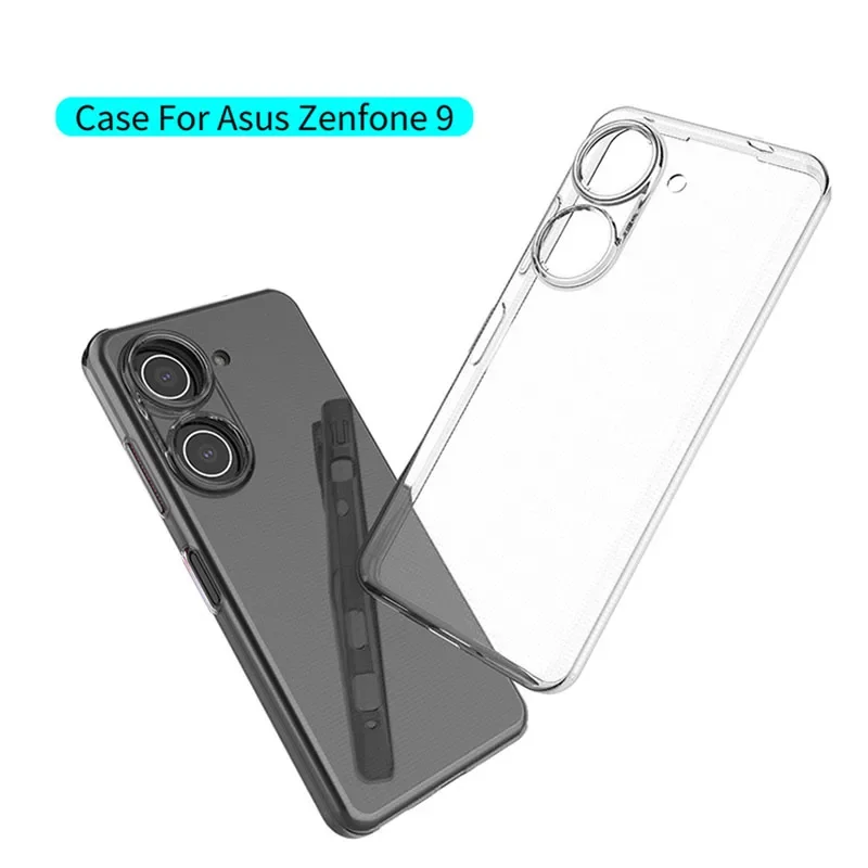 Para ASUS Zenfone 9 funda ultrafina suave TPU transparente funda de teléfono para Zenfone 8 contraportada funda ligera delgada - imagen 4