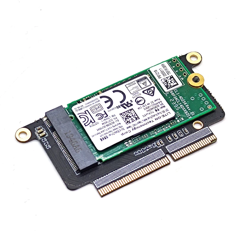 Nuevo adaptador SSD A1708 NVMe PCI Express PCIE a NGFF M2 tarjeta adaptadora SSD M.2 SSD para Apple Macbook Pro Retina 13 "A1708 2016 2017 - imagen 5