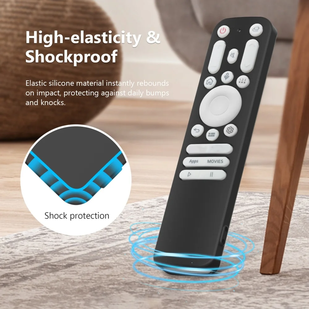 Funda de silicona para AKB76044412 cubierta protectora de Control remoto Smart TV cubierta de protección a prueba de golpes - imagen 4