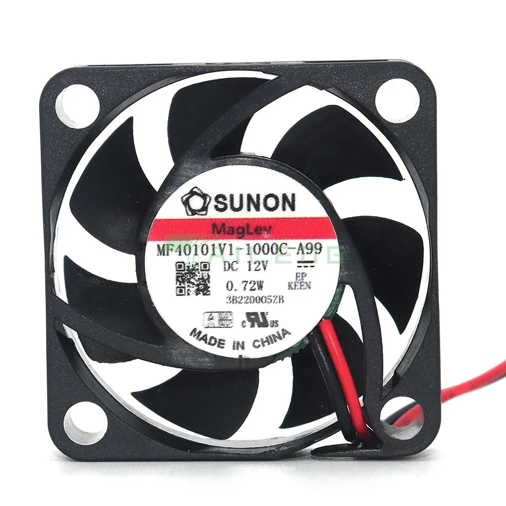 Ventilador de 40mm Sunon 12V impresora 3D pequeño rodamiento de suspensión magnética de refrigeración 4010 ventilador extrusora de refrigeración Hotend BLV mgn Cube Ender - imagen 2