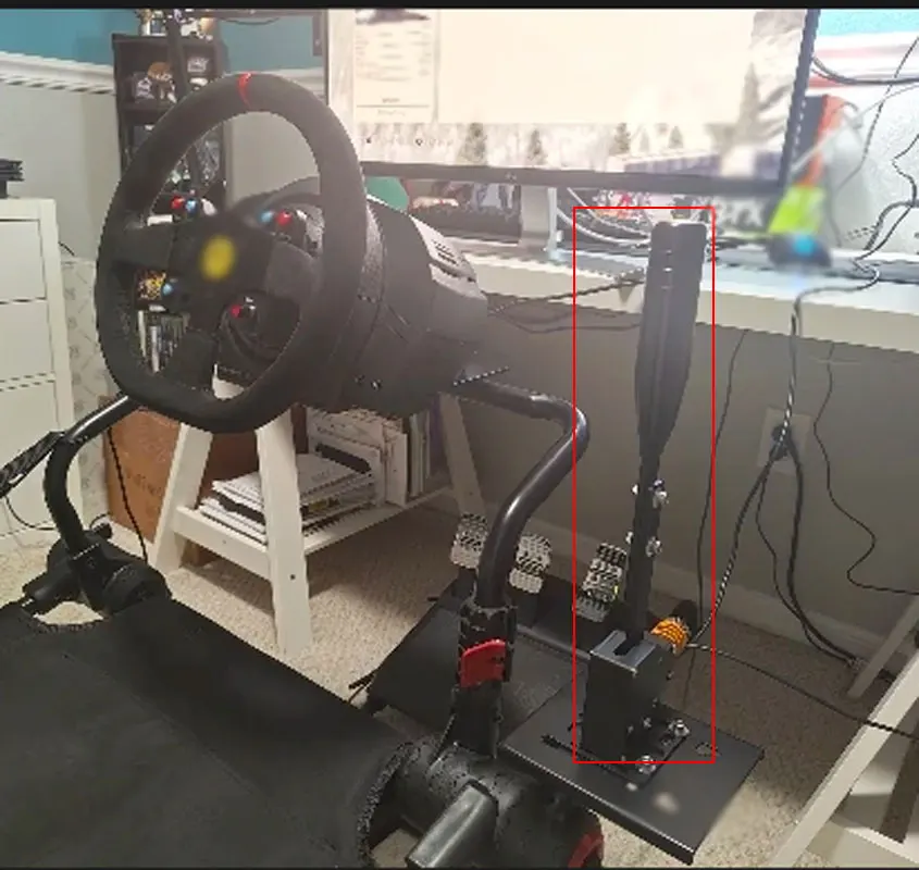 Sensor Hall para PC, freno de mano lineal USB SIM para juegos Logitech g29/g27/g25/G20 Thrustmaster T300 T500, volante para juegos de carreras