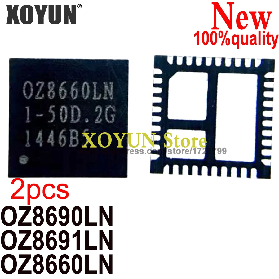 Chipset de QFN-40 OZ8690LN, OZ8691LN, OZ8660LN, 100% nuevo, 2 unidades